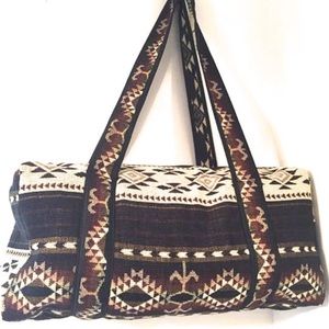 Duffel bag/travel bag/boho chic bag/ NWOT